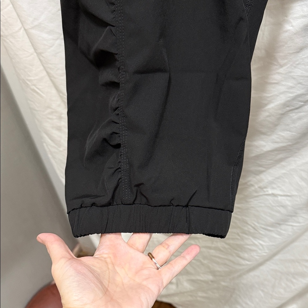 Calvin Klein Black Drawstring Capris - image 8